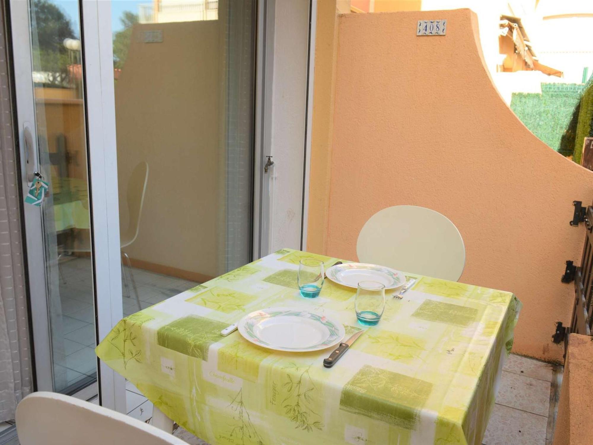 Studio/Cabine 4 Pers, Piscine, Proche Mer, Argeles-Sur-Mer - Fr-1-225-33 Exteriör bild
